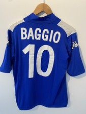 Rare Kappa Brescia Home Shirt with Baggio 10 Nameset. Size M
