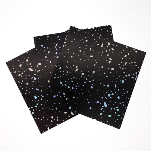 Tile stickers black - tile, sparkle