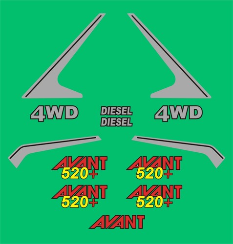 Avant 520 loader - avant, loader.