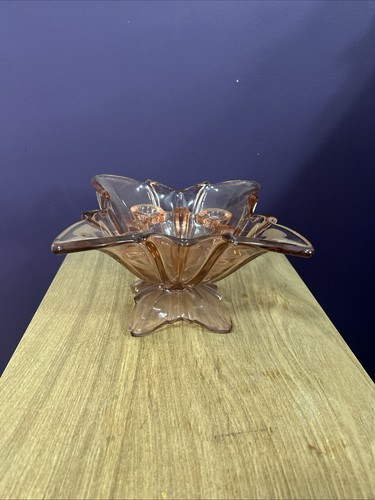 Vintage art deco glass vase - deco,