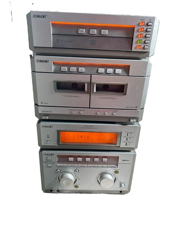Mini vintage hifi sony mhc - mini,
