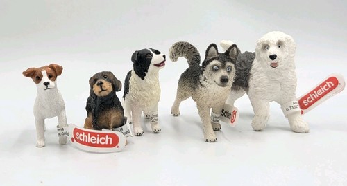 Lot new schleich dogs - of,