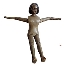 Antique Wooden Carved Doll