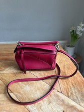 Loewe Raspberry Calfskin Mini