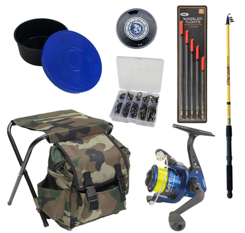 Complete fishing kit 6ft rod - complete, +