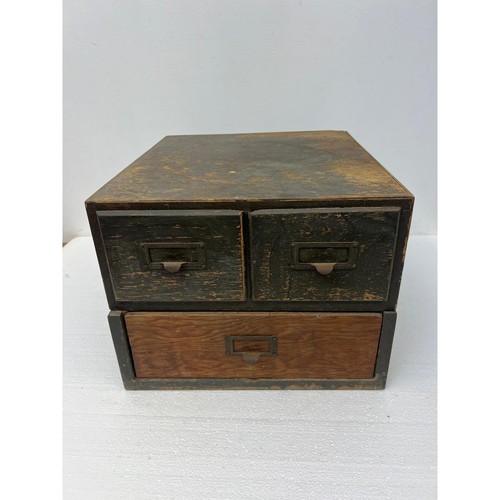 Vintage green wood - vintage, drawer