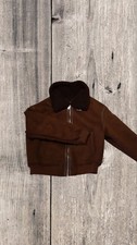 PRIMARK Women's Brown Bomber Jacket Size M