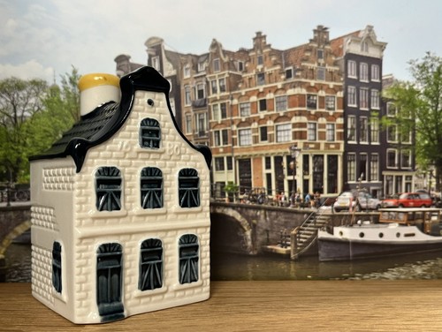 Klm delft blue - miniature, house