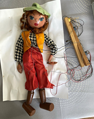 Vintage gretel pelham - gretel, puppet