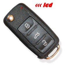  for SKODA Yeti Fabia octavia Roomster 3 Button Remote Key Fob Case (2011 onward
