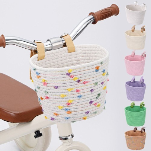 Kids bike basket - bike, cotton
