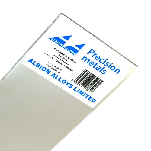 Albion alloys aluminium - aluminium, foil