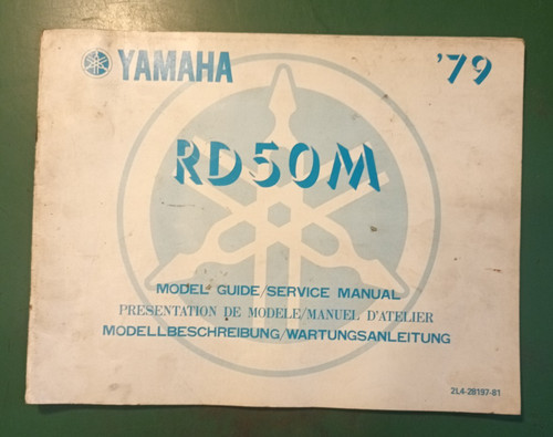 Yamaha rd50m model - model, guide