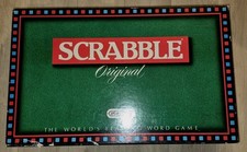 Scrabble Original Board Game Spears Edition Vintage 1998