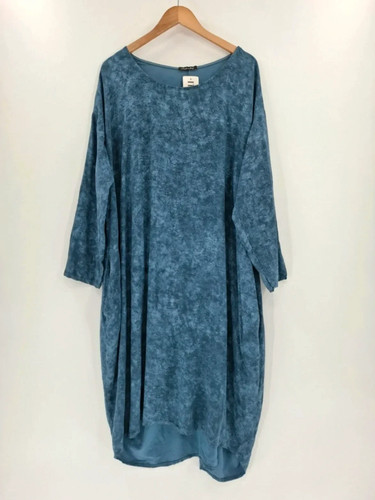 Made italy blue acid wash - italy,