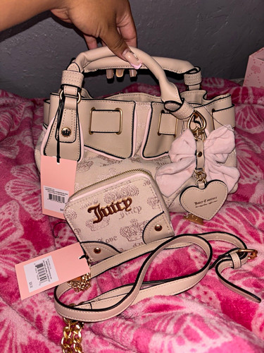 Juicy couture beige logo small - juicy,