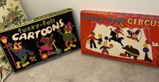 Vintage Fuzzy Felt Cartoons