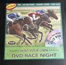 Host Your Own Race Night DVD Horse Racing Game - Cheatwell 2009 New& Sealed 