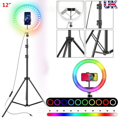 Inch rgb ring light - 12",