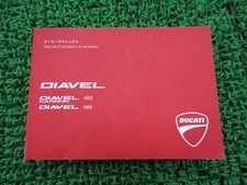 Diavel Owner's Manual, Ducati