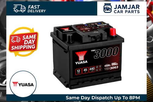 Yuasa car battery - car, 45ah