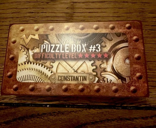 Constantin puzzle box level - box,