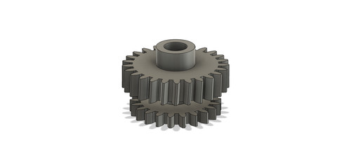 Printed replacement gear - replacement, to