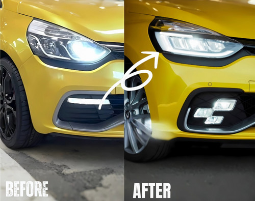 Renault clio led headlight - renault, 4