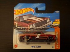 Hot Wheels 80 El Camino Red Chevrolet  Toy Model Die Cast Car 1:64 New in Box