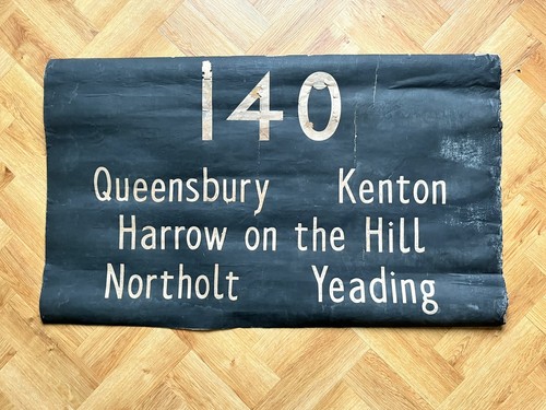 Vintage london bus destination - vintage,