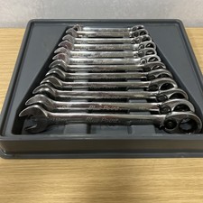 Blue point (by Snap On) Ratchet Ring Spanner’s 12pc 8-19mm BOERM