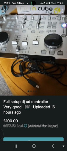 Equipment full setup djs - cd, dj