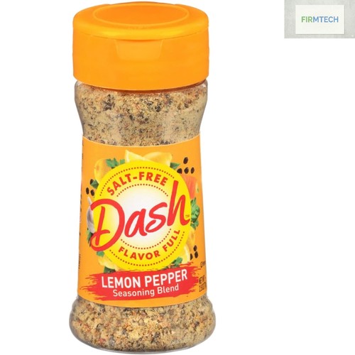 Lemon pepper seasoning salt - -,