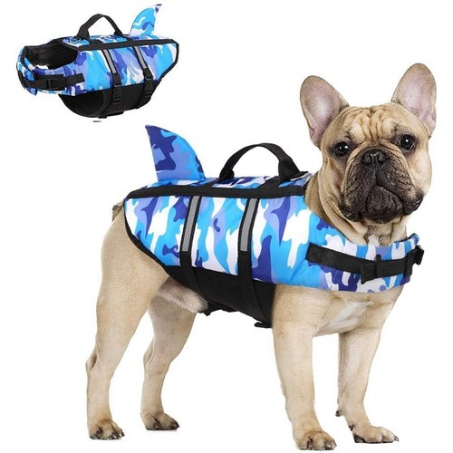 Pet dog life jacket camouflage - dog,