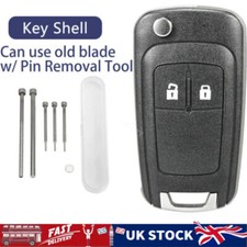 For Vauxhall Opel Astra Insignia Zafira Corsa Meriva 2Botton Key Remote Case Fob