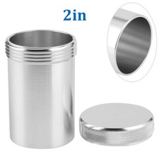 2 inch Weld On Aluminum Alloy Filler Neck & Petrol Oil Header Catch Tank New