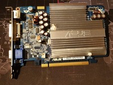 ASUS EN7600GS Silent 256MB PCIe Graphics Card DVI/VGA/S Video - Passive, Used