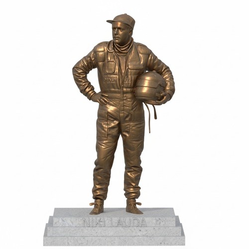 Niki lauda statue formula - lauda, –