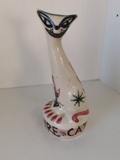 Mid-Century Vintage Cheshire Cat Powell and Llangollen Studio Pottery Wales