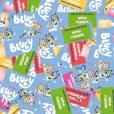 Bluey Fruit Flavour Ice Pops 45ml Perfect Summer Treat 15-150 Ice Pops