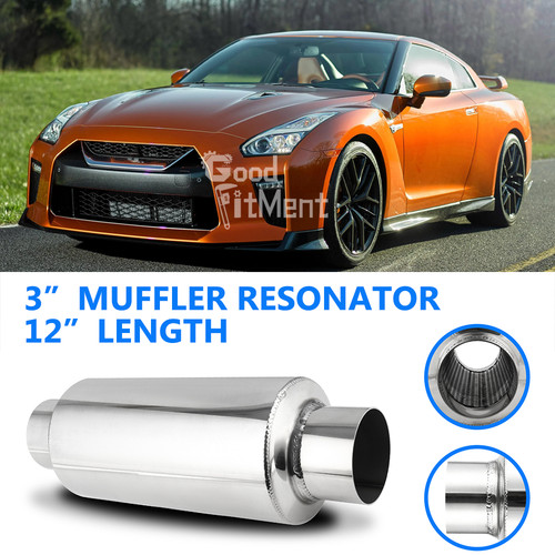 Exhaust resonator muffler - resonator, 3"