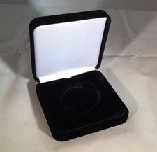 Black Coin Display Case