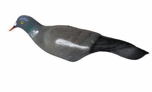 Flocked pigeon shell decoys - decoys,
