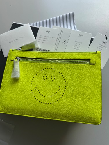 Bnwt anya hindmarch - hindmarch, zip
