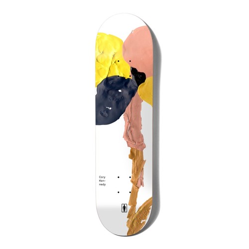 Girl skateboards deck blooming - girl,