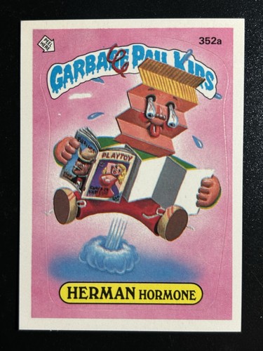 1987 topps garbage pail - topps,