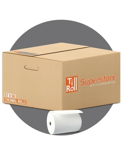 Rolls 57x55 thermal paper - thermal,