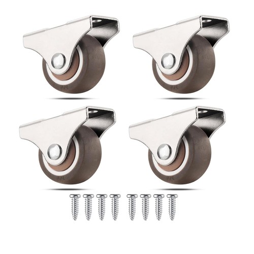 Mini fixed caster - mini, wheels