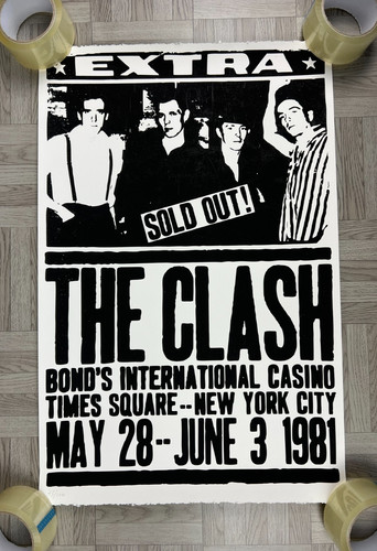 Poster the clash bond s - poster,
