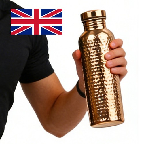 Copper plating water bottle - copper,